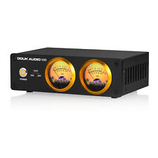 MIC+LINE Dual Analog VU Meter Display Audio Spectrum DB Panel Sound Level Meter