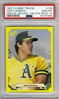 1987 Classic Travel Update Yellow #125 Jose CANSECO - PSA 10+++ Athletics