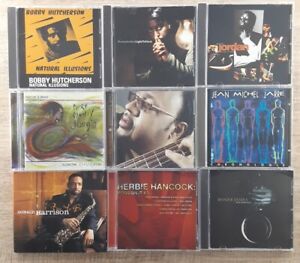 Jazz CD Lot of 9 Herbie Hancock  Bobby Hutcherson Ronny Jordan Boney James