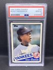 New Listing1985 Topps Traded Rickey Henderson PSA 10 Yankees  Just Graded