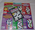 Lots of 8 Series Dell Pocket Crossword Puzzles-Dell Puzzler's Sunday Books