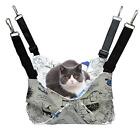 Cat Cage HammockDouble Layer Chair Hanging Bed for KittenSleeping Bag Design ...