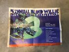 Blind Willie McTell Blues Music Festival Poster 1997 W/Signatures