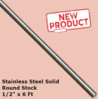 Stainless Steel Round Rod 1/2