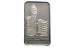1974 Swiss Mint Ann Arbor Michigan U of M #8558 SWISS16 1oz Silver Bar 999 A109