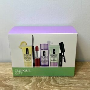 Clinique Love Your Skin 6 Pcs Makeup Skincare Sample Gift Set White/Green Box
