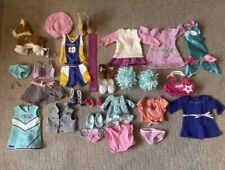 American girl Doll Clothes, Shoes, Dog And Accessories Lot