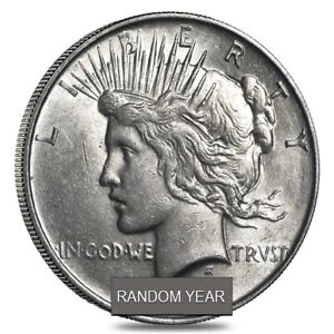 1922-1935 Peace Silver Dollar AU (Random Year)
