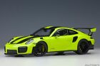 AutoArt 1:18 Porsche 911 GT2 RS Model Car | Weissach Acid Green 991.2