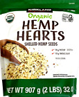 Kirkland Signature ORGANIC Hemp Hearts 2 lbs Shelled Hemp Seeds EXP 06/2025