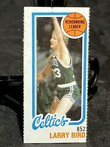 1980-81 Topps Larry Bird #31 Separated RC