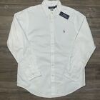 Polo Ralph Lauren Men’s The Iconic Oxford Shirt Cotton White Size Large NWT