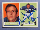 SIGNED GINO MARCHETTI 1957 TOPPS ARCHIVES AUTO FOOTBALL CARD - COLTS - HOF