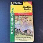Boulder Golden Colorado National Geographic Trails Illustrated Topo Map 100 GPS