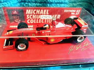 Paul's MINICHAMPS M. Schumacher 1998 Ferrari F300 1:43 Scale F1 Race Car