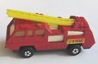 1975 Matchbox Blaze Buster Red Fire Engine #22 Superfast c9- Near Mint w/Ladder