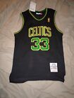 XL Boston Celtics Larry Bird NBA jersey Black Brand New