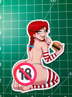 Wendys Anime Girl Sticker HOT