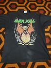 Overkill Vintage Tour Shirt XL 80s 90s Over Kill Metal Thrash Large