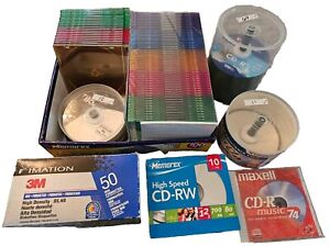 Blank CD-R, DVD-R, and Case Lot
