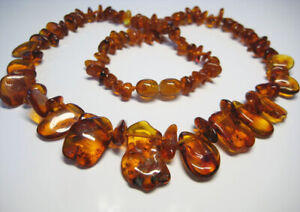 Genuine Beautiful Baltic Amber Necklace 20 in !!!