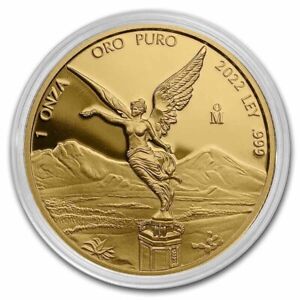2022 1 Oz Mexican Proof Gold Libertad Coin