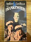 Abbott & Costello Meet Frankenstein VHS Horror Comedy Bela Lugosi Lon Chaney Jr