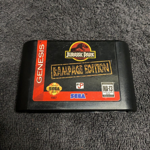 New ListingJurassic Park: Rampage Edition (Sega Genesis) Retro Video Game - Tested