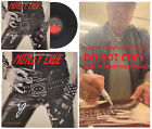 Vince Neil signed Motley Crue Too Fast For Love album vinyl record COA proof