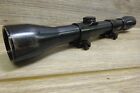 USA Weaver K4 60-B ,4X Rifle Scope, With Post Reticle with Rings