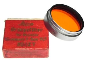 Leica XOOZY Orange Filter for 5cm f1.5 Summarit  #Box 1