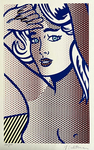 Roy Lichtenstein Lithography 275ex- (Peter Max Romero Britto Claes Oldemburg)