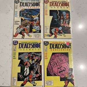 lot of Deadshot 1,2,3,4 1988 DC Comics Limited Series complete run Suicide Squad