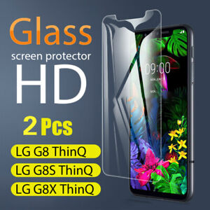 2PCS For LG G8S G8X ThinQ Tempered Glass Film Cover Saver Guard Screen Protector