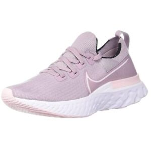 Nike Shoes Womens 7.5 React Flyknit Sneakers Purple Infinity Running Athletic