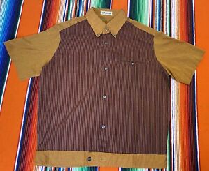 1950's Men's Shirt Rockabilly by Princeton button up Size Medium