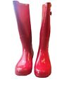 Pajar Canada Glossy Red Rubber Rain Boots 8.5W