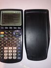 Texas Instruments Ti-83 Plus Graphing Calculator Black W/Cover Tested/Works