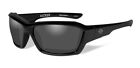 Harley-Davidson® Men's Wiley-X Kicker Sunglasses Gray Lens Black Frames HAKIC01