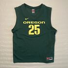 Nike Team Oregon Ducks Jersey Youth XL 20 Green Football #25 Swoosh