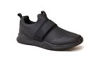 Tredsafe Men's Black Comfort Anti-Fatigue Strap Slip-on Casual Work Shoes: 7-13