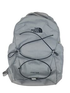 The North Face Jester Backpack Gray Hiking School Bag - J1127