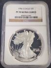 1986 S American Silver Eagle Proof - PF70 Ultra Cameo NGC - Key Date
