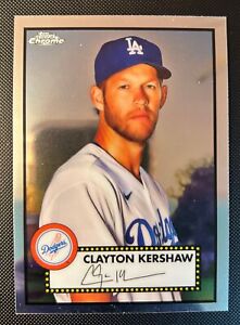 New Listing2021 Topps Chrome Platinum Anniversary #205 Clayton Kershaw Dodgers