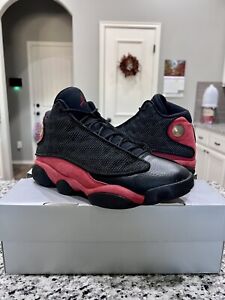 Nike Air Jordan 13 XIII Retro BRED Black Red Sz 9 Men's Shoes 414571-004
