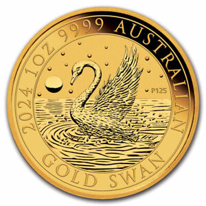 2024 Australia 1 oz Gold Swan BU