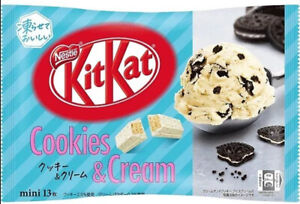 Japanese Kit-Kat Cookies & Cream KitKat Chocolates 10 bars