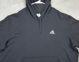 Adidas Sweater Mens 4XLT Tall Black Feel Cozy Multi Sport Hoodie Sweatshirt NEW