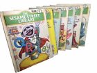 Sesame Street Library Lot Of 7 Books Vintage Volumes 70’s