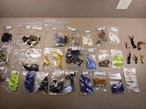Vintage Lot (24) Charlie's Charmers Fly Fishing Lures. Rare!